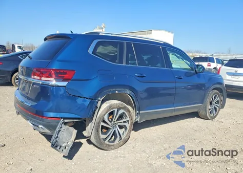 2021 Volkswagen Atlas Sel Premium from USA, damaged, VIN 1V2TR2CA5MC528297
